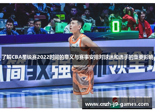 了解CBA星锐赛2022时间的意义与赛事安排对球迷和选手的重要影响 了解CBA星锐赛2022时间的意义与赛事安排对球迷和选手的重要影响